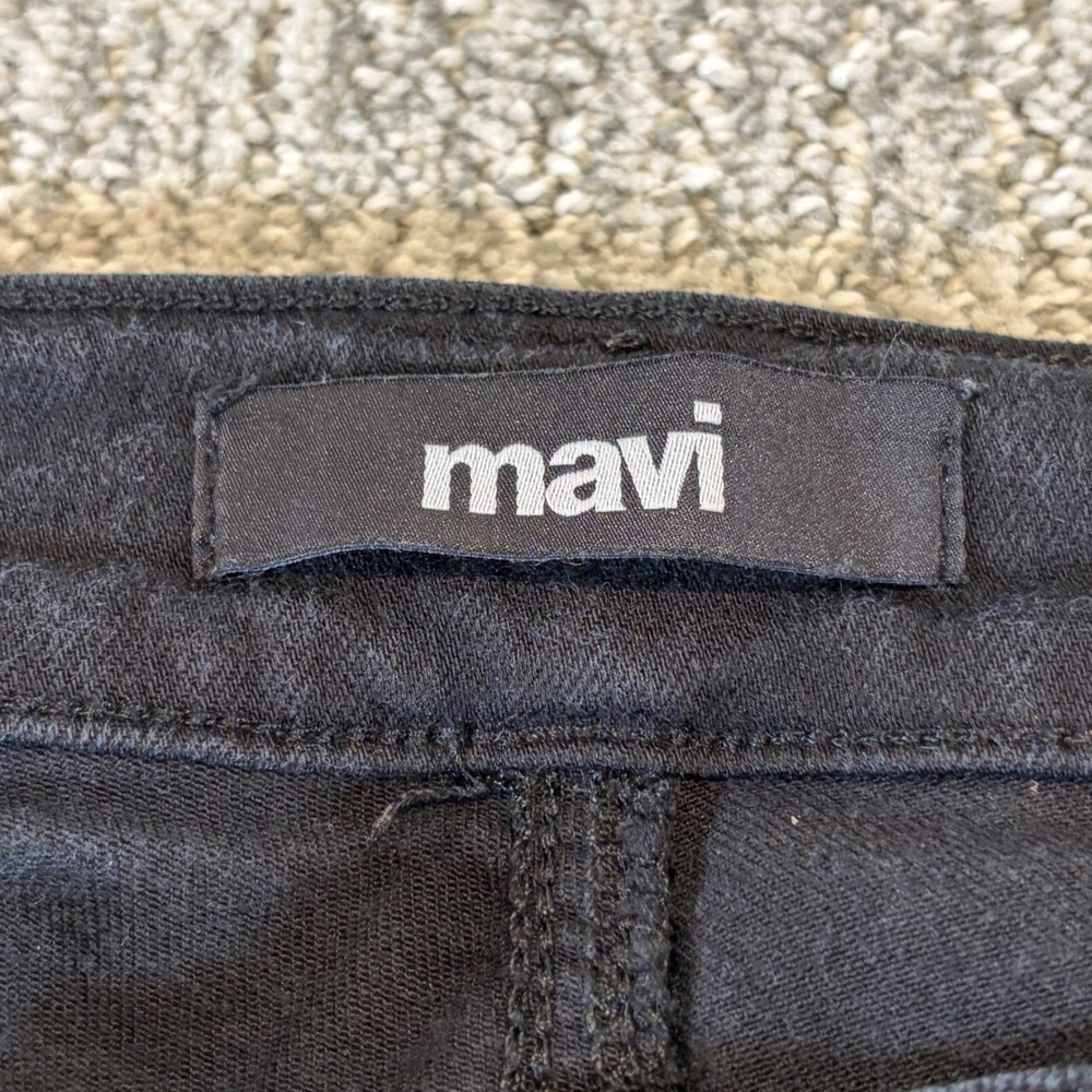 Mavi Zach Straight Leg Mens 38*x34 Black Tencel Blend Pants M0045388382 - Picture 2 of 10